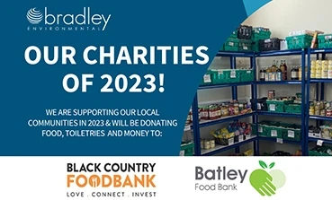 Bradley Environmental Consultants Continue to Support Local Foodbanks in 2023