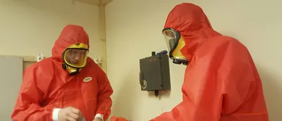 Asbestos fibre air monitoring